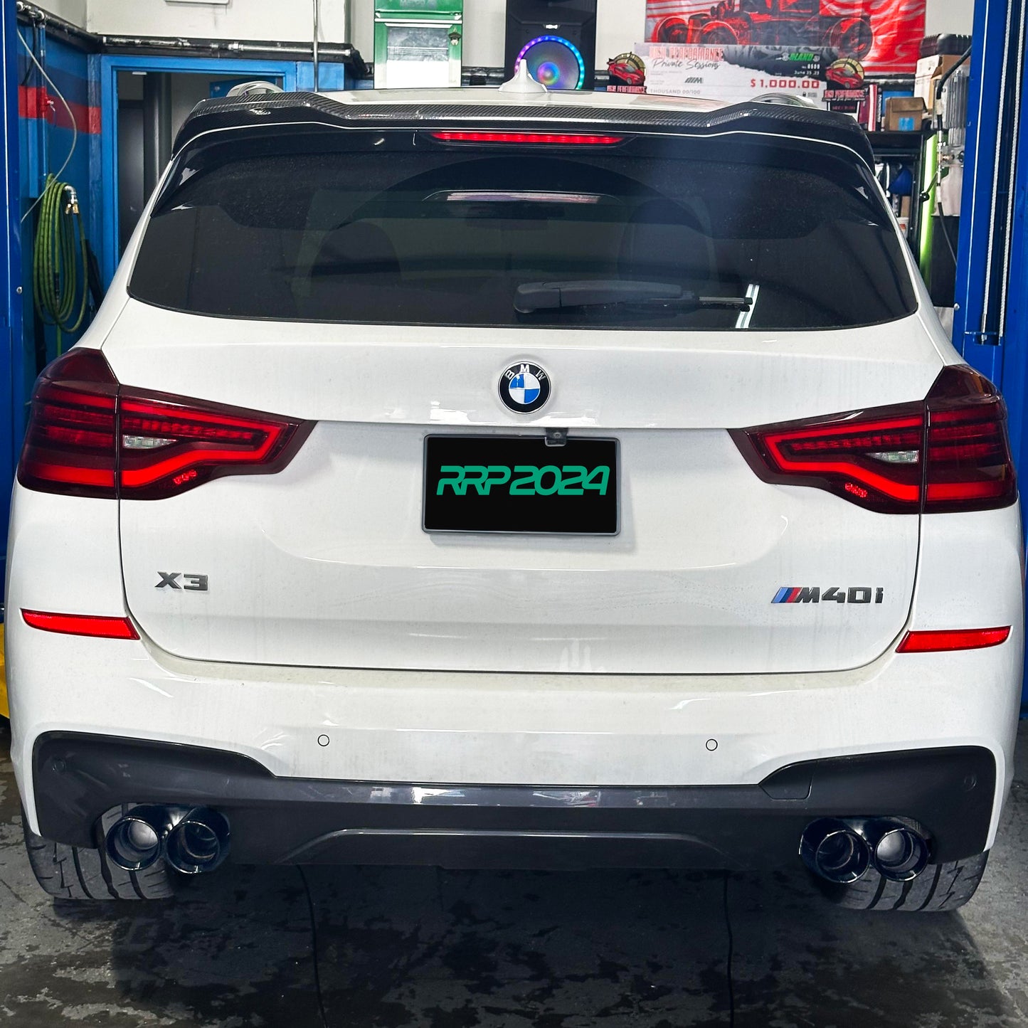 RRP G01/G02 X3/X4 M40i Catback Exhaust